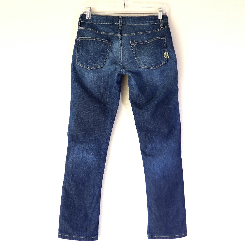 Low-rise straight leg R&S "Sleek" style jeans - Picture 11 of 13